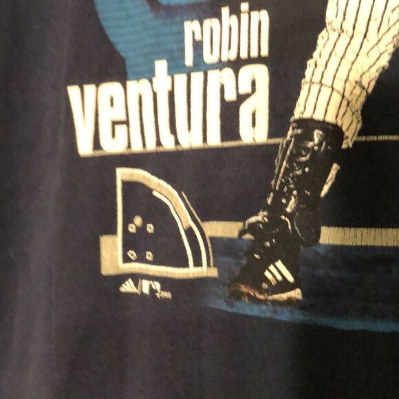 NY Yankees Robin Ventura 3rd Base 2003 Tee L - Picture 3 of 10